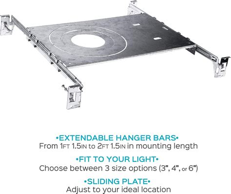 6 inch led mount plate